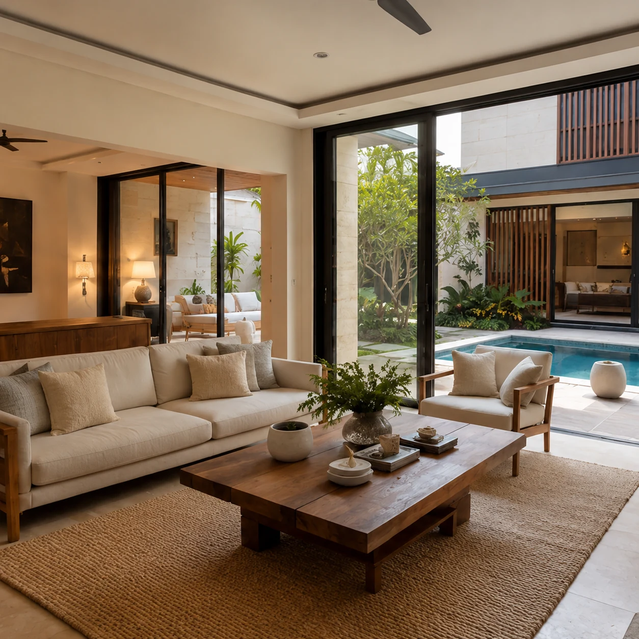 Casa Amara — Living room