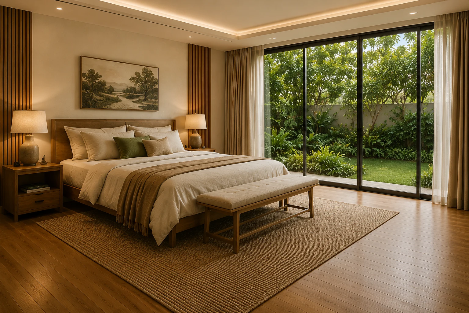 The Grove House — Primary bedroom