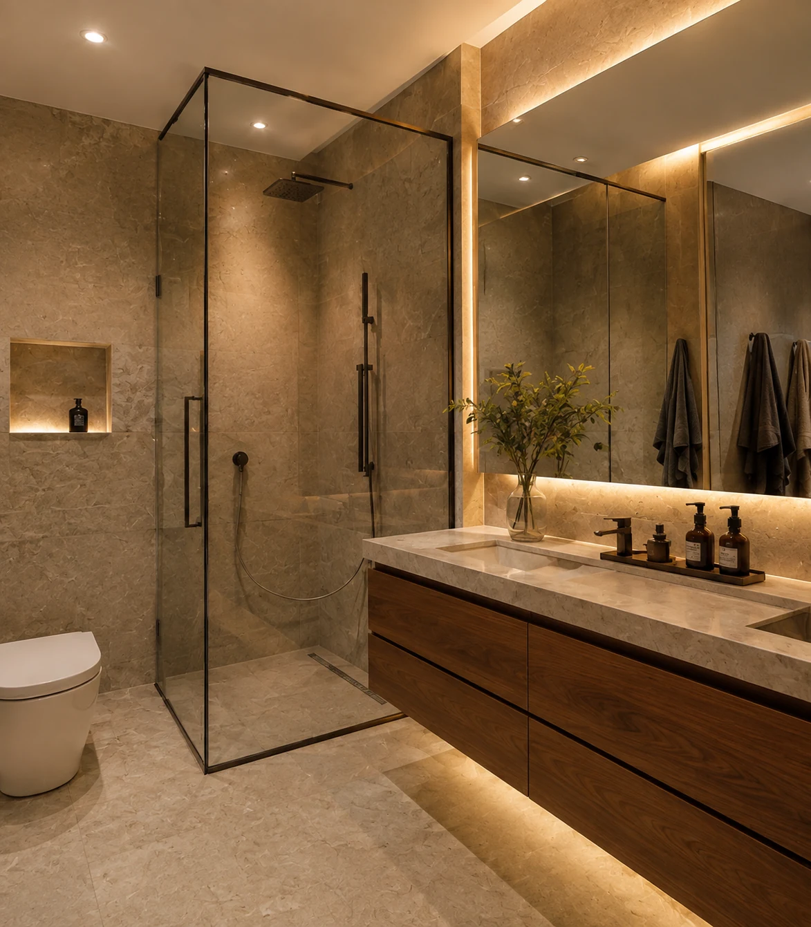 Linea Townhome — Bathroom