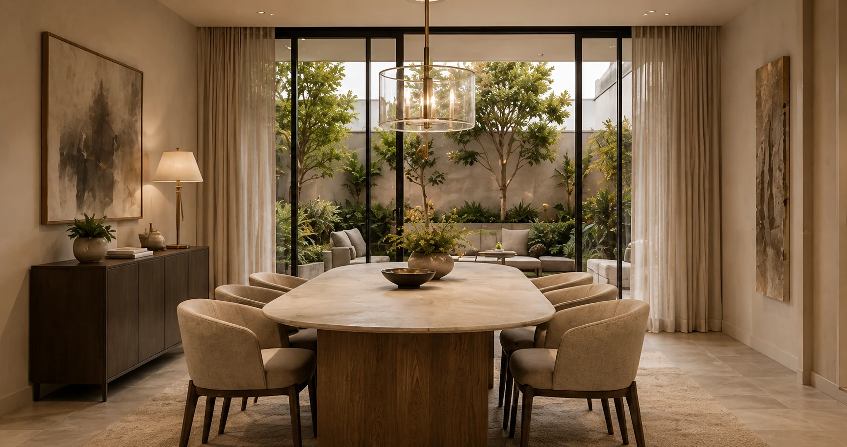Linea Townhome — Dining room