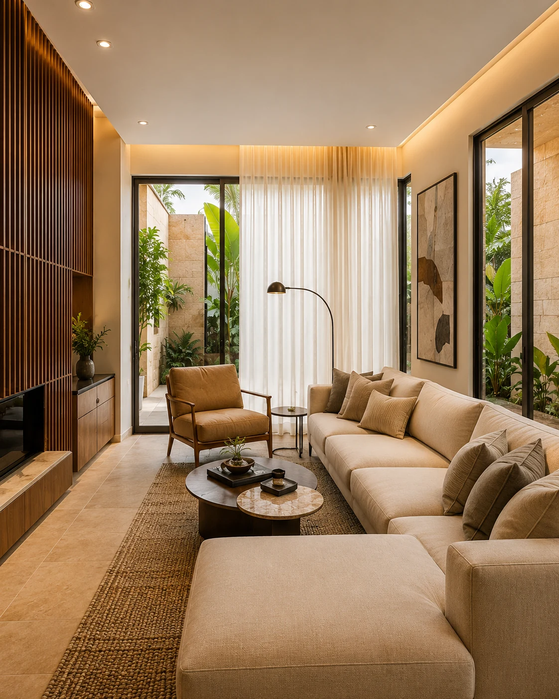 Linea Townhome — Living room